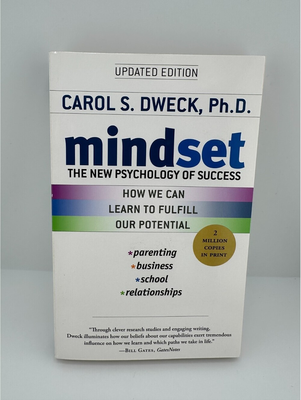 Mindset The New Psychology of Success Updated Edition Carol S Dweck Paperback